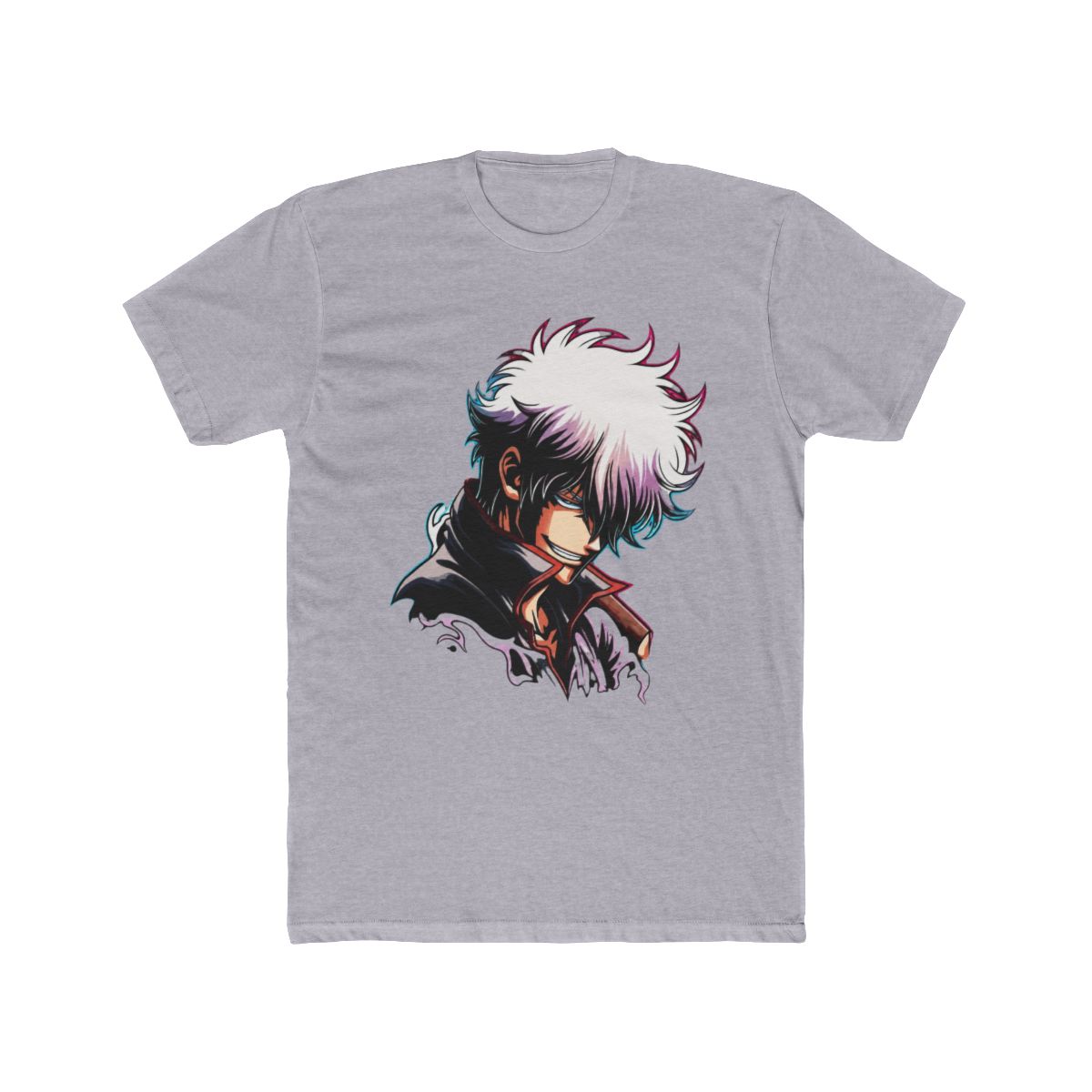 Gintoki Sakata Confident Fan Art T Shirt | Gintama - alternate angle 3, merchandise