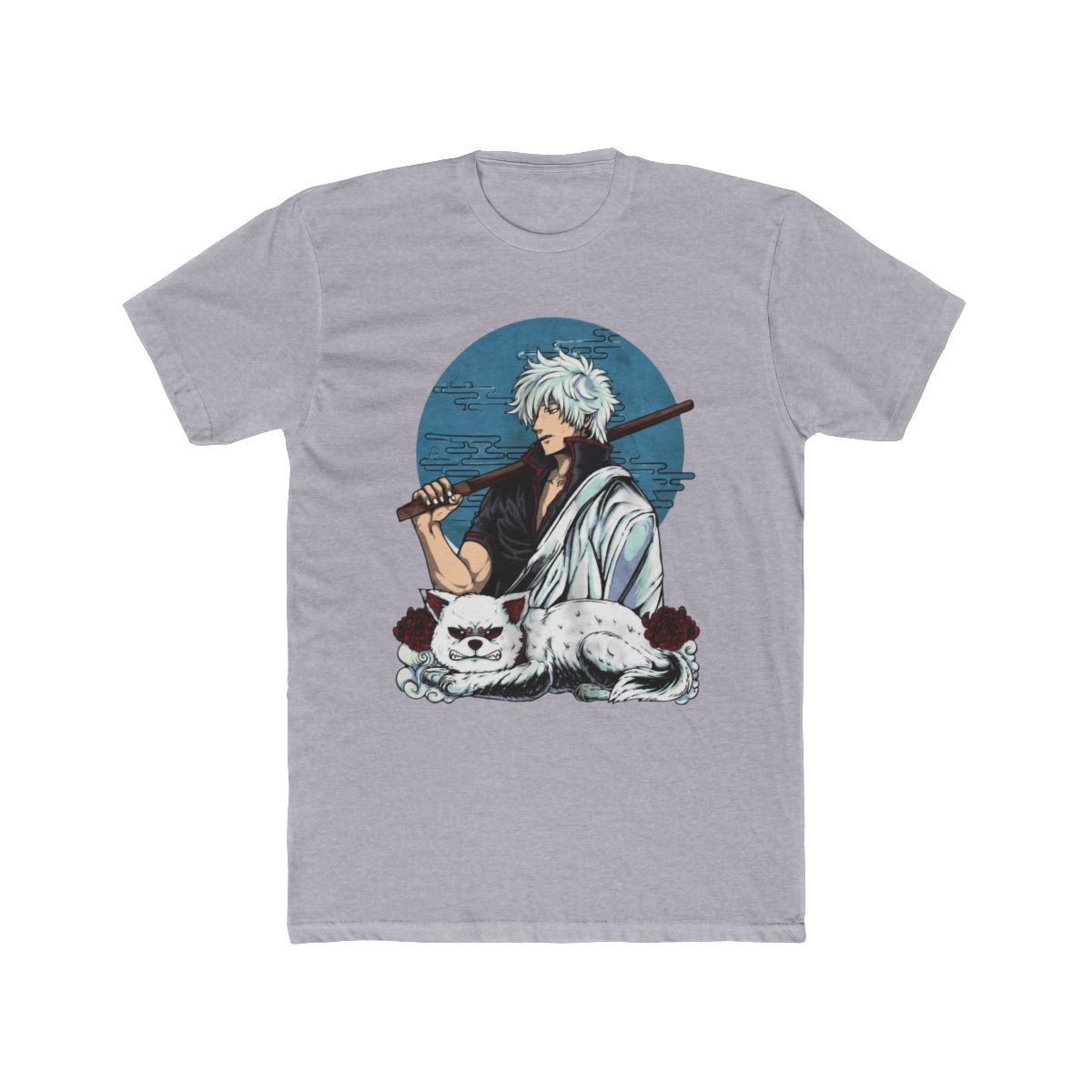 Gintoki Sakata Shirt, Gintama Shirt, Anime Shirt, Vintage T Shirt - Artsholic - Fan Art Merch - alternate angle 4, merchandise
