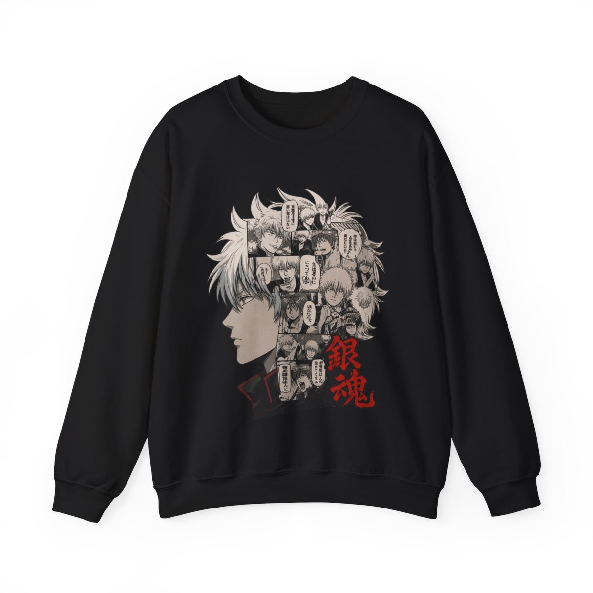 gintama Crewneck - alternate angle 3, merchandise